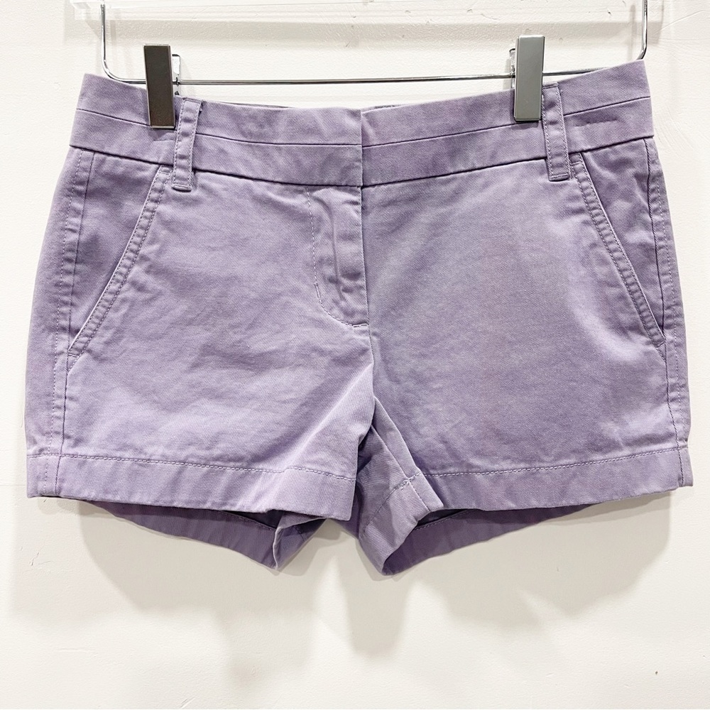 J. Crew 3” Chino Shorts in Lavender Size 00